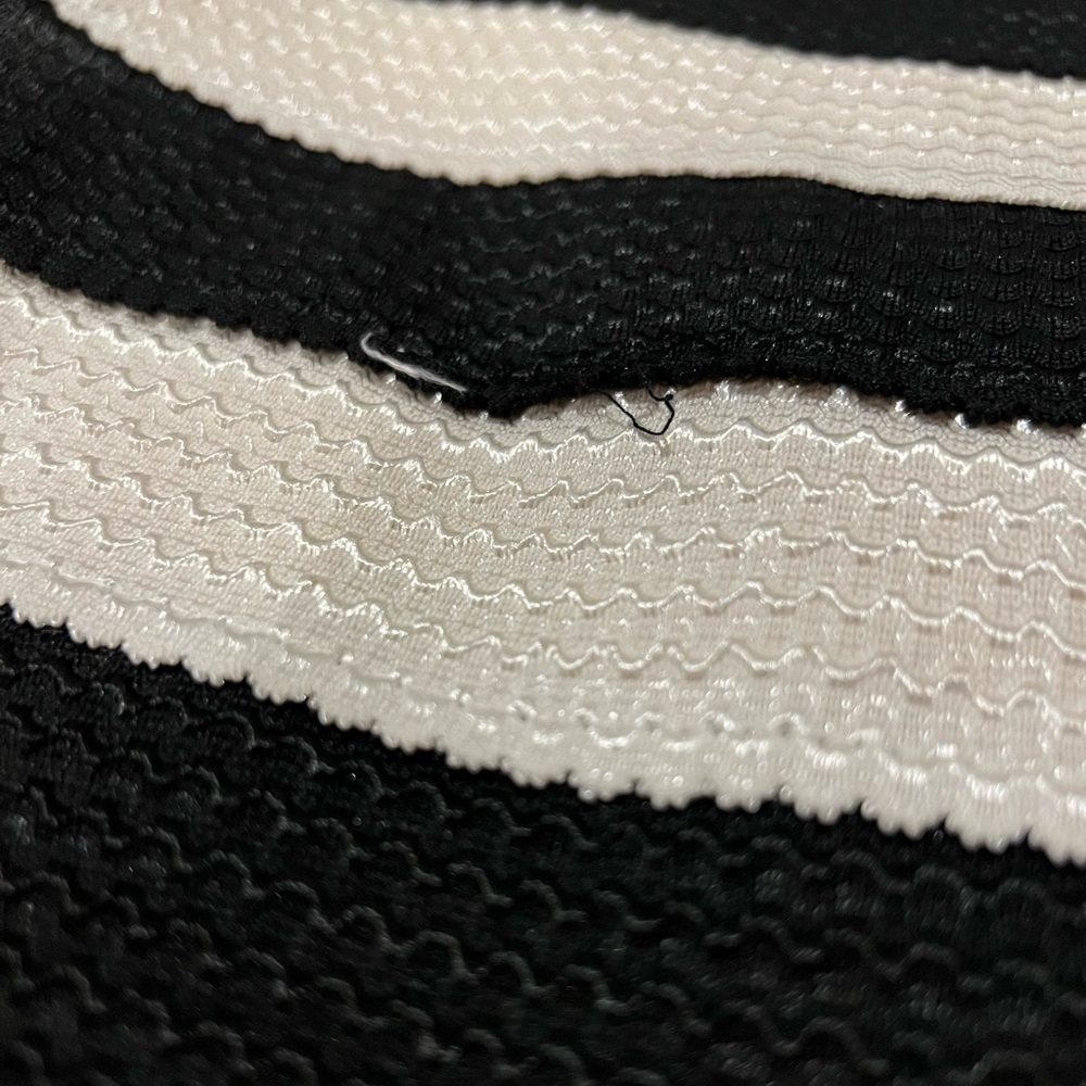 COPY - Black White Layered Dress - Picture 6 of 6